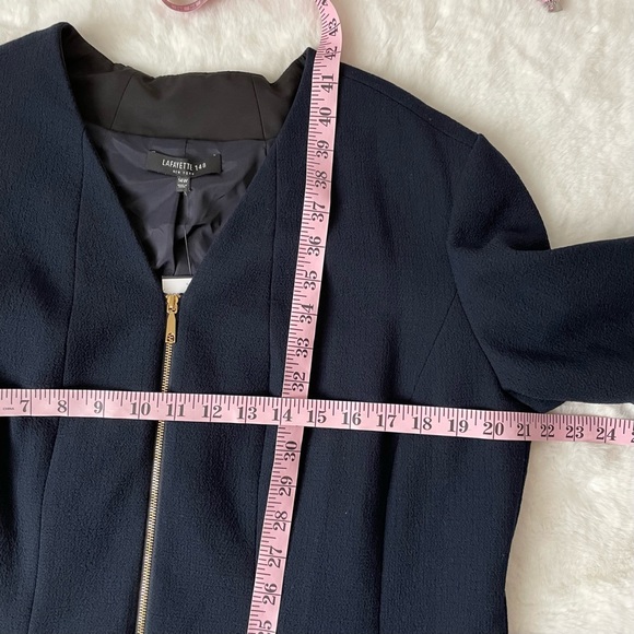 Lafayette 148 New York Wool Coat - Picture 6 of 6